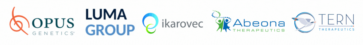 Opus Genetics, Luma Group, Ikarovec, Abeona, Tern Therapeutics